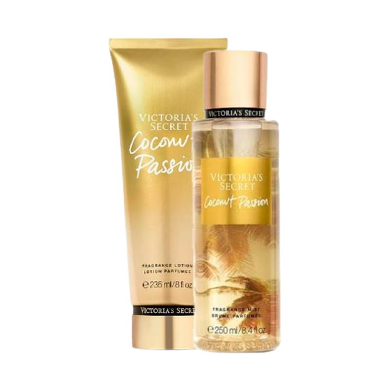 Kit Body Splash + Hidratante COCONUT PASSION